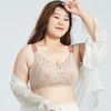 Plus Size Comfortable Lace Maternity Nursing Bra Breastfeeding Full Cup Maternity Clothes Wirefree Breast Feeding Bra Women
