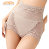 High-Waisted Lace Tummy Control Women's Briefs | Butt-Lifting Seamless-Look | Cotton Crotch Plus Size | OEM Wholesale