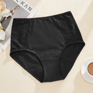 CR-25016 4-Layer Leak-Proof Period Underwear | Moderate Flow 18–24ml Wave-Bottom Absorbent Gusset | OEM/ODM Factory Wholesale