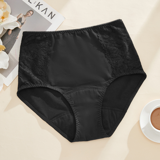 CR-25016 4-Layer Leak-Proof Period Underwear | Moderate Flow 18–24ml Wave-Bottom Absorbent Gusset | OEM/ODM Factory Wholesale