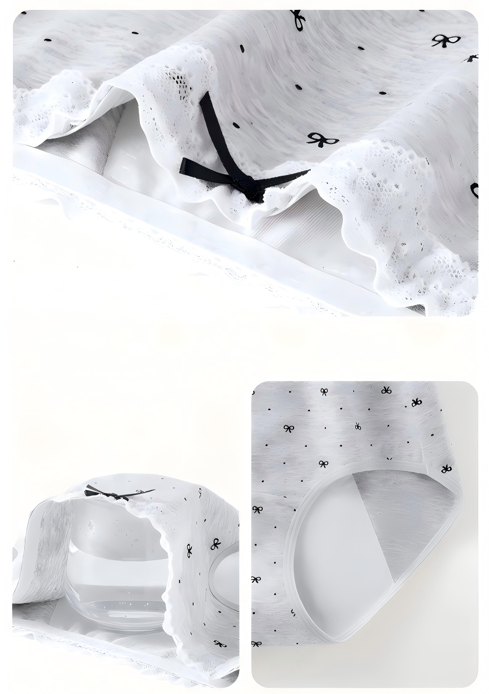 A-Class Antibacterial Mid-Waist Period Underwear