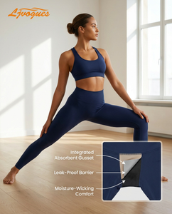 Integrated Gusset Activewear Bottoms for OEM — Yoga Leggings / Hiking Shorts / Running Shorts / Cycling 9/10 / Dance Stirrup (15–50ml)