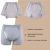 Washable Adult Incontinence Underwear | OEM Reusable Cloth Diaper Pants — 100% Cotton, 5-Layer 3D Leak-Proof, High Elastic Waistband, L–XXL, Wholesale & Custom Manufacturing