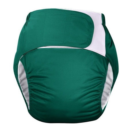 OEM herbruikbare stoffen luier voor volwassenen XL–XXXL | Terry Fleece zakontwerp | Klittenbandsluiting | Waterdichte PUL + verwijderbaar inzetstuk