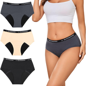 Dual-Protection Leakproof Underwear | Menstrual & Incontinence Absorbent Panties | OEM Wholesale