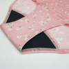 High Waist Period Panties | Pink Floral Print Heavy Flow OEM 
