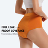 High-Rise Bamboo Period Underwear | OEM Leakproof Butt Lift Panties — OEKO-TEX Certified, 4-Tampon Heavy Absorbency, Extended Coverage, S–XXL, Wholesale & Private Label