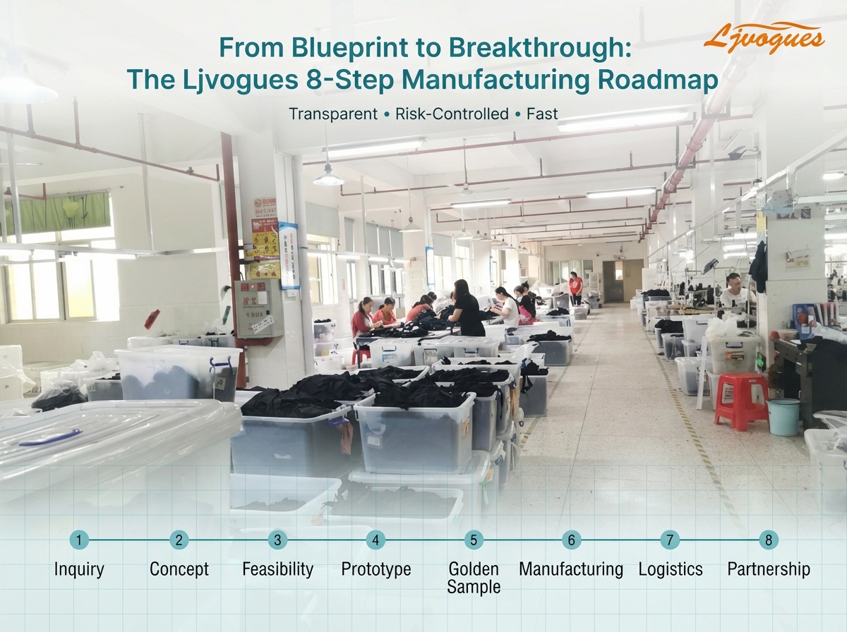 From Blueprint to Breakthrough: The Ljvogues 8-Step Manufacturing Roadmap