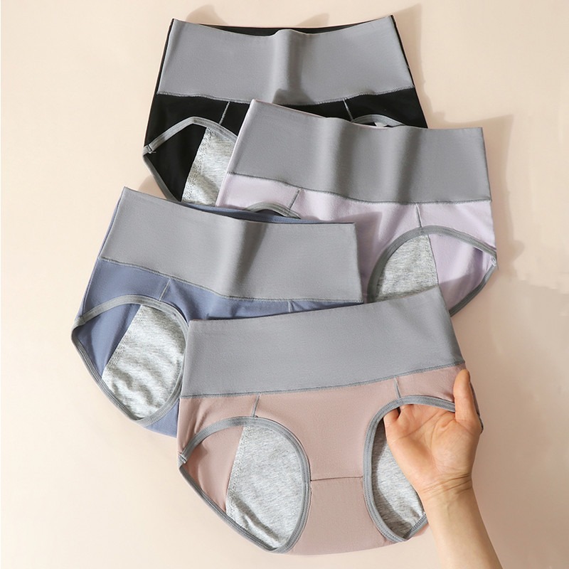 Extra Size High Waist Period Panties Extended Coverage Plus Comfort
