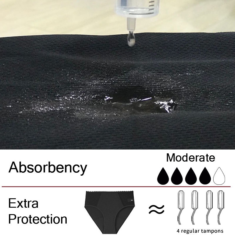  Biodegradable Tencel Hemp Period Underwear