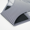 Striped Period Panties Mid Rise | Black & White Print Period Underwear OEM | Custom Design Manufacturer