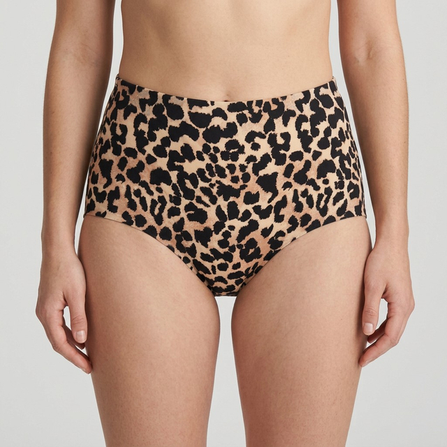 Leopard Print Period Panties | Mid-Rise Heavy Flow 4-Layer OEM | Custom Design Period Underwear Manufacturer