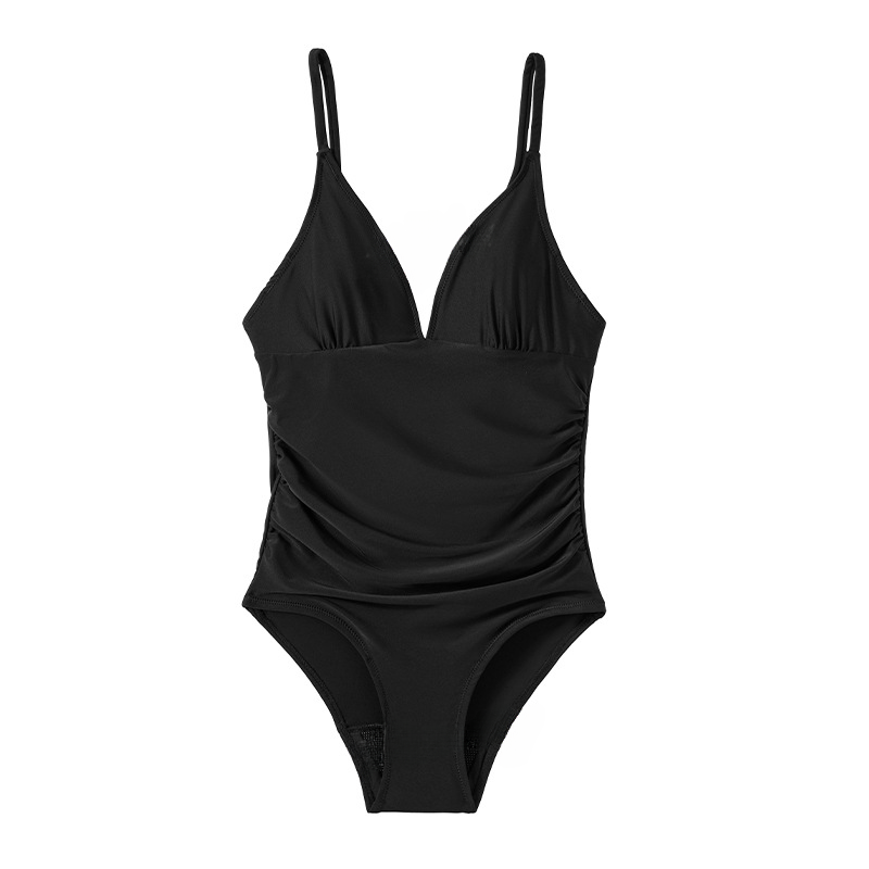 XS~2XL Sexy Triangle Thong Bodysuit Swimsuit 4-Layer Leakproof Period Protection Women Sport Swimwear Strappy One Piece Swimsuit