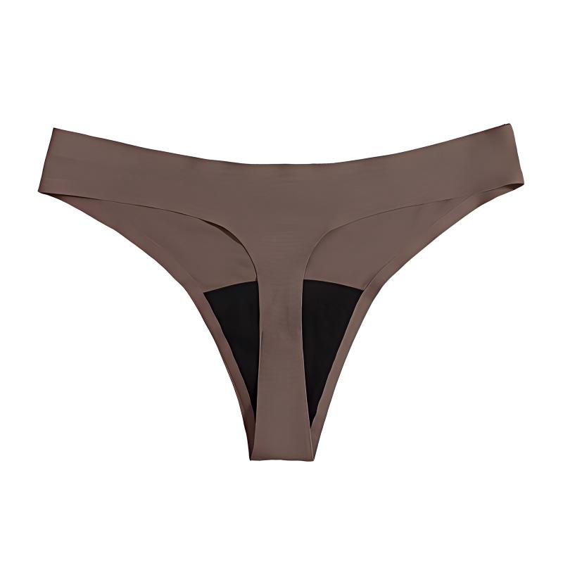 4-layer absorbent thong period panties