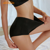 4-Layer Leakproof Period Panties | VaporWick Quick-Dry Mid-Rise Cotton Menstrual Briefs | Breathable TPU | Black S–4XL | OEM/ODM Wholesale