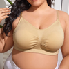 Wholesale Wireless S M L XL 2XL 3XL 4XL Plus Size Big Boobs Maternity Seamless Breastfeeding Nursing Bra for Pregnant Women