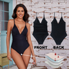 Wholesale Deep V Ruched Period Swimsuit
