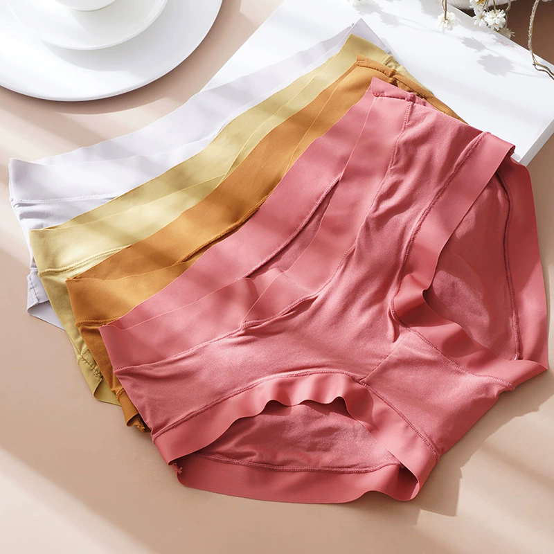 L-XXL 6 Colors Breathable Bottom| V-shaped Low Waist Elegant Sexy Quality|Seamless Maternity Panties | 9055