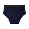 OEM Men's Washable Incontinence Underwear | 4-Layer 150ml Absorbent | Cotton Bamboo Brief | 3D U-Pouch Open Fly | XS–4XL