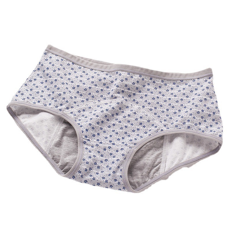 Mid-Waist Sleep Period Panties Comfortable Nighttime Leak-Proof Protection