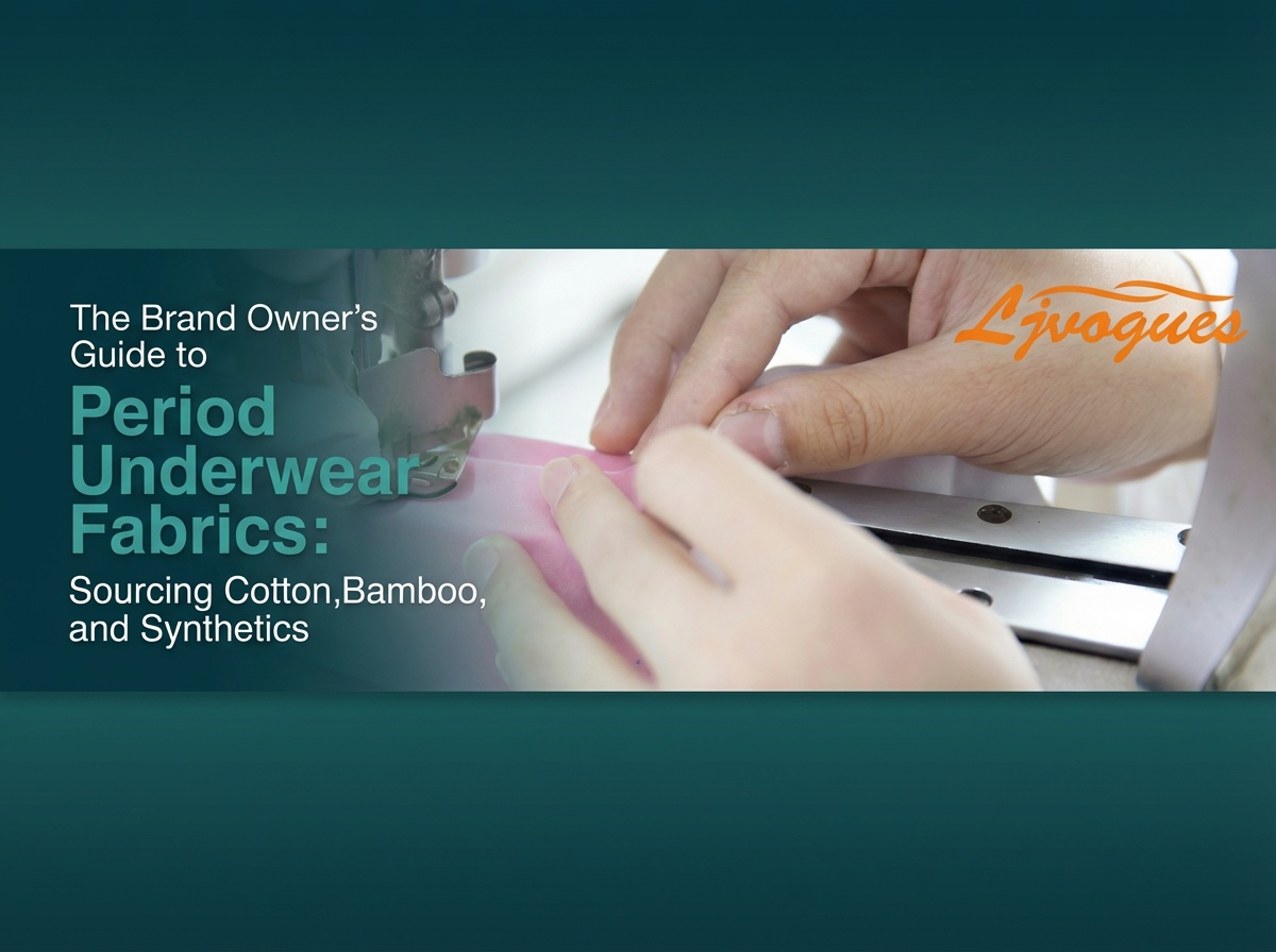 The Brand Owner’s Guide to Period Underwear Fabrics: Sourcing Cotton, Bamboo, and Synthetics