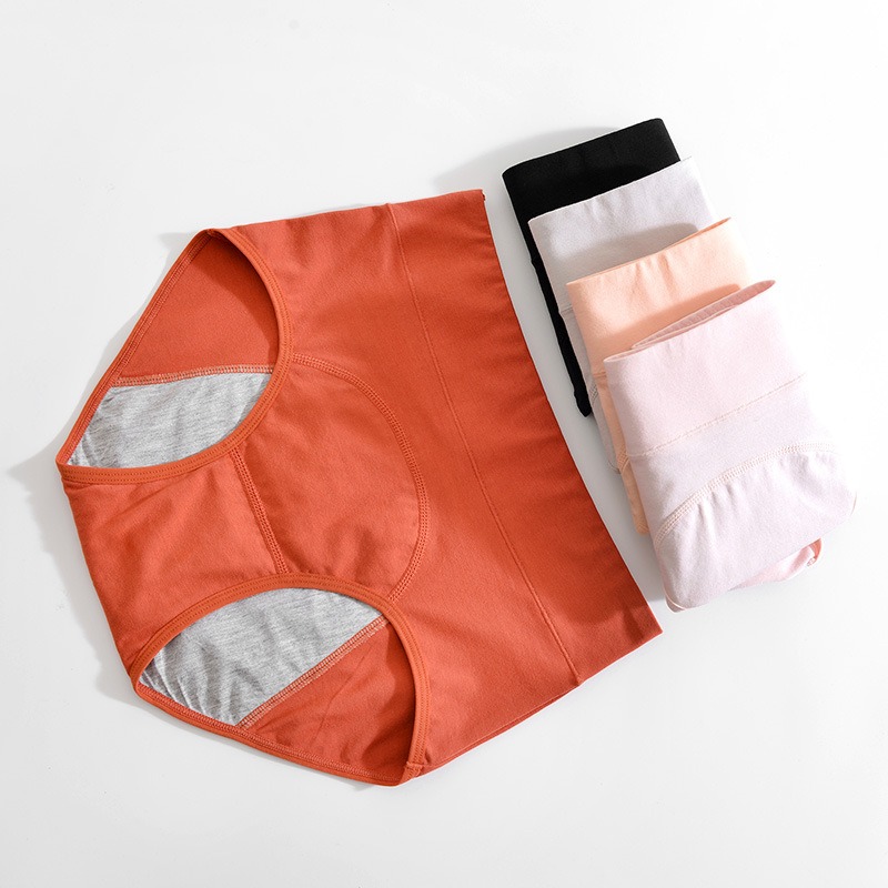 High Waist Antibacterial Period Panties Light Customization Available