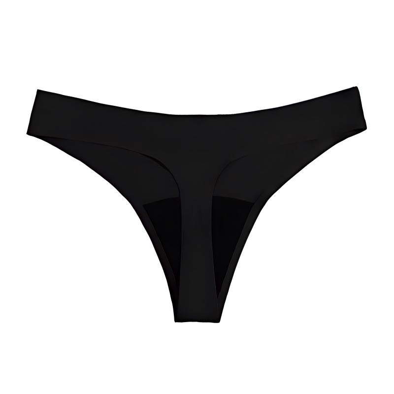 4-layer absorbent thong period panties