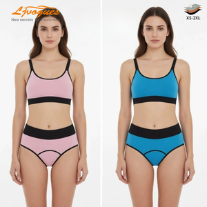 Viscose High-Waisted Period Panties with Contrast Elastic Waistband | 3-Layer Extended Coverage | 6 Colors | OEM Wholesale