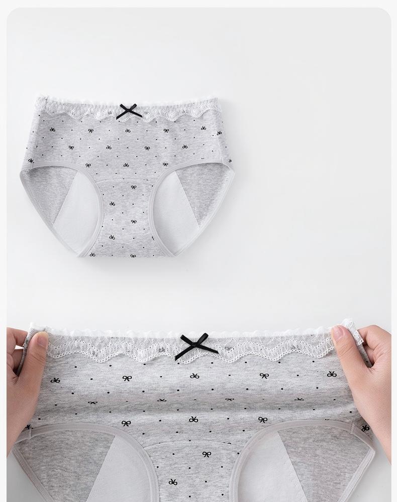 A-Class Antibacterial Mid-Waist Period Underwear