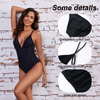 Wholesale Deep V Ruched Period Swimsuit