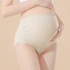 L-XXL Four-color Crotch Cotton High Waist Comfortable Belly Support Seamless Maternity Underwear Can Be Worn up to 180 Pounds | 9213