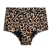 Leopard Print Period Panties | Mid-Rise Heavy Flow 4-Layer OEM | Custom Design Period Underwear Manufacturer