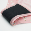 High Waist Period Panties | Pink Floral Print Heavy Flow OEM 