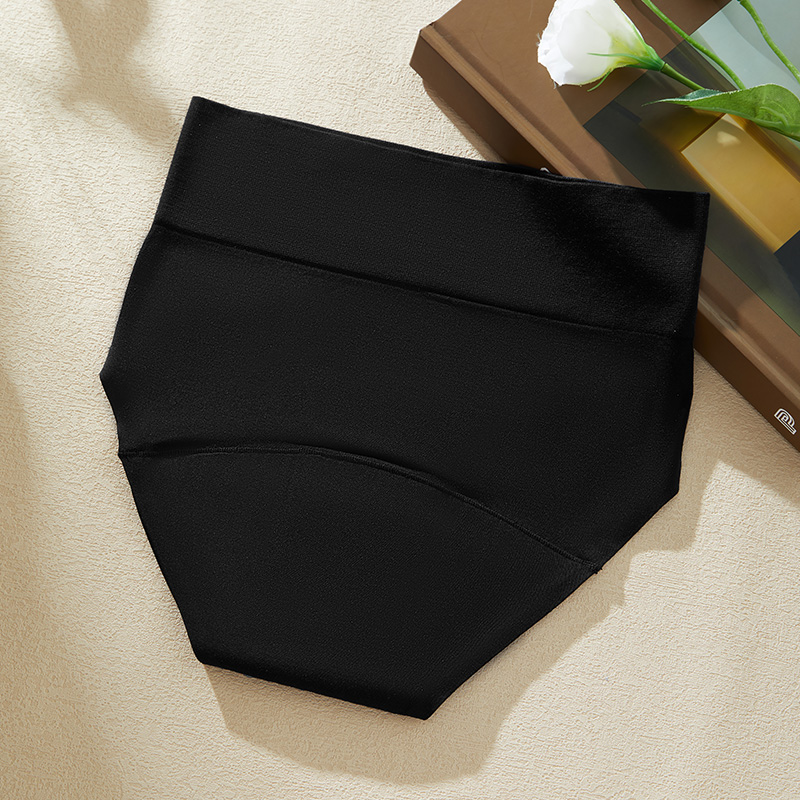 AA081 Women's High-Waist 4-Layer Leakproof Period Panties | Night Protection Menstrual Underwear | Organic Cotton Gusset | OEM/ODM Wholesale