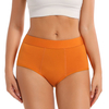 High-Rise Bamboo Period Underwear | OEM Leakproof Butt Lift Panties — OEKO-TEX Certified, 4-Tampon Heavy Absorbency, Extended Coverage, S–XXL, Wholesale & Private Label