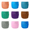OEM Reusable Adult Cloth Diaper Cover | PUL Waterproof + Ice Silk Inner | Adjustable Snap Waist | Use With Removable Insert Pad