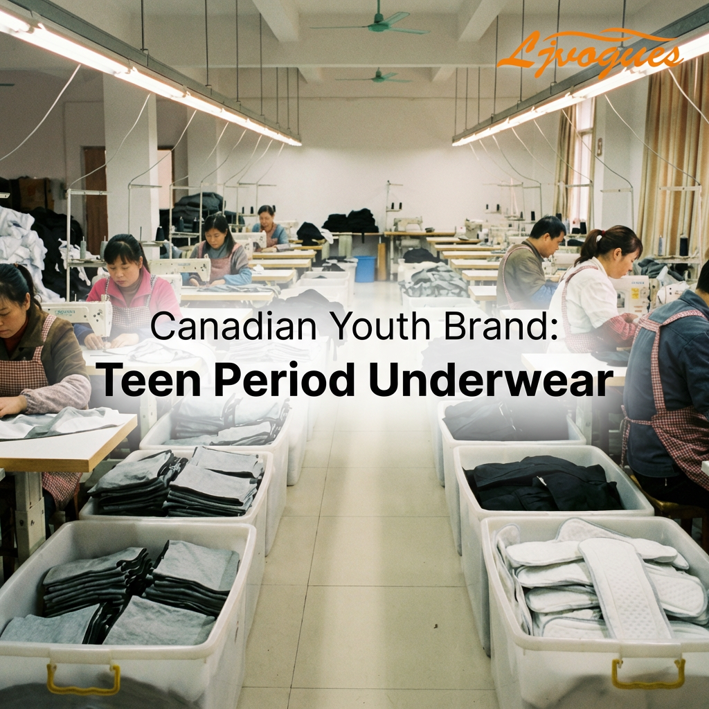 How We Developed Teen Period Underwear for a Canadian Youth Essentials Brand