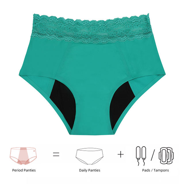 High-Rise Seamless Period Panties | 35ml Leak-Proof Menstrual Briefs | Custom Organic Cotton / Bamboo OEM Manufacturer