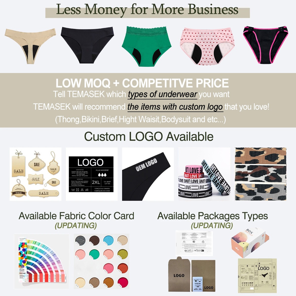 4-Layer Low Waist Period Underwear