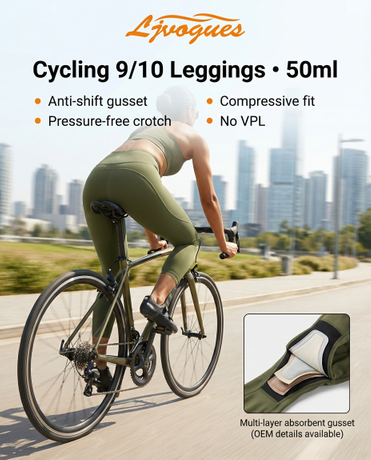 Wholesale Period Cycling Leggings 50ml