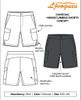 Ntegrated Gusset Hiking/Climbing Shorts 25ml | Utility Pockets Quick‑Dry | OEM Activewear