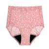 High Waist Period Panties | Pink Floral Print Heavy Flow OEM 