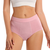 High-Rise Bamboo Period Underwear | OEM Leakproof Butt Lift Panties — OEKO-TEX Certified, 4-Tampon Heavy Absorbency, Extended Coverage, S–XXL, Wholesale & Private Label